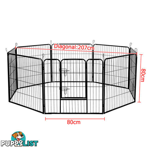 8 Panels Pet Dog Exercise Playpen