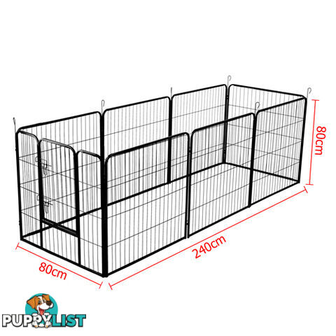 8 Panels Pet Dog Exercise Playpen