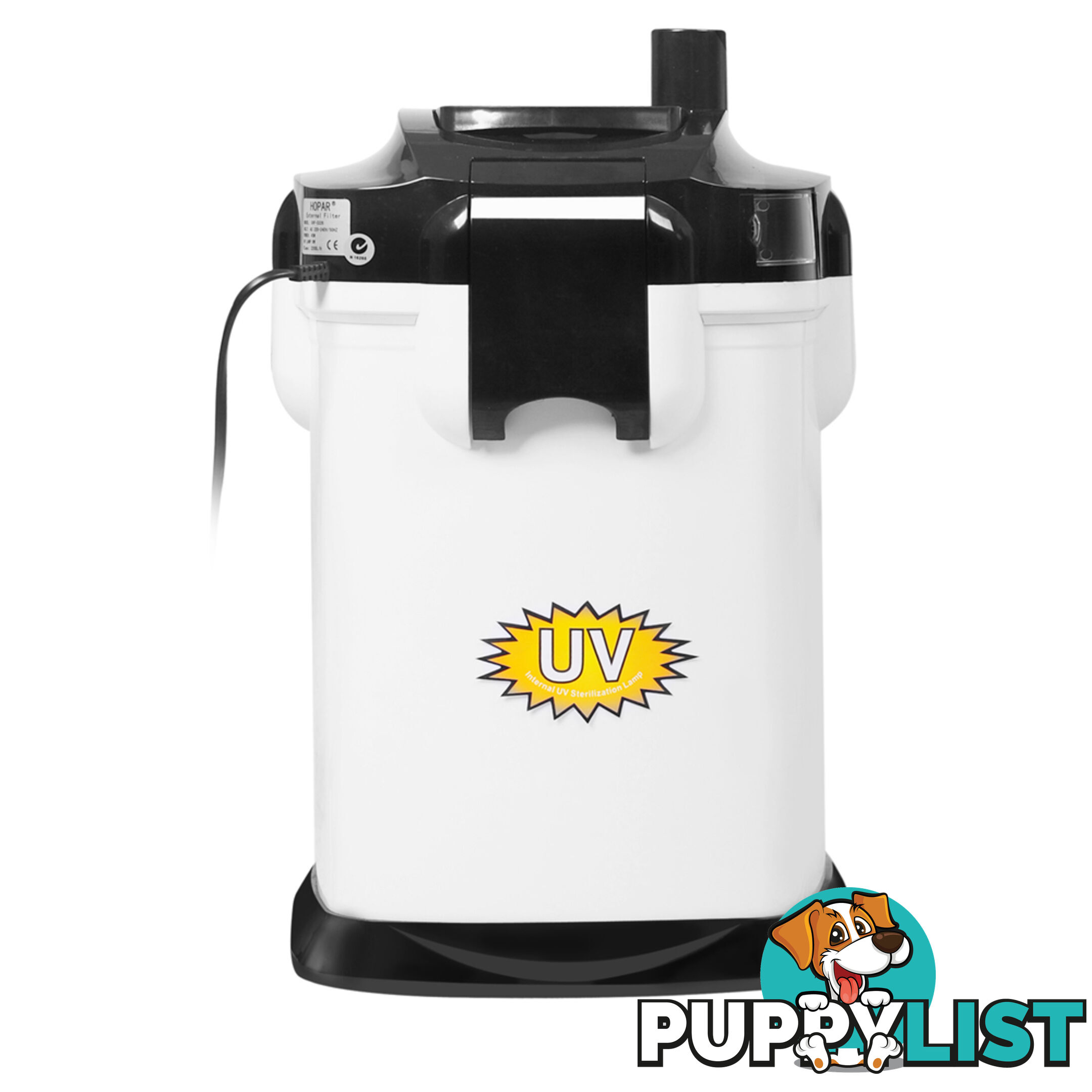 Aquarium Fish Tank External Canister Filter 2200LPH White