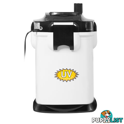 Aquarium Fish Tank External Canister Filter 2200LPH White