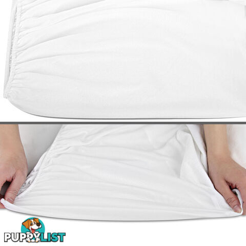 Waterproof Bamboo Mattress Protector - Double