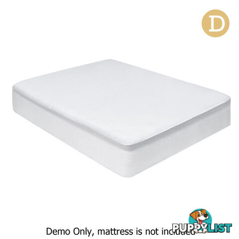 Waterproof Bamboo Mattress Protector - Double