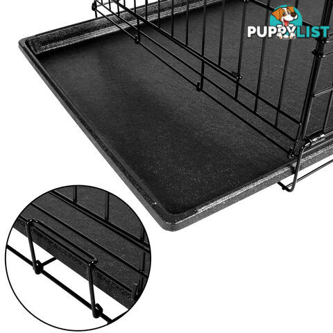 Metal Collapsible Dog Cage 36IN