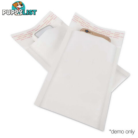 Set of 100 Bubble Padded Mailer Bag - 100mm x 180mm