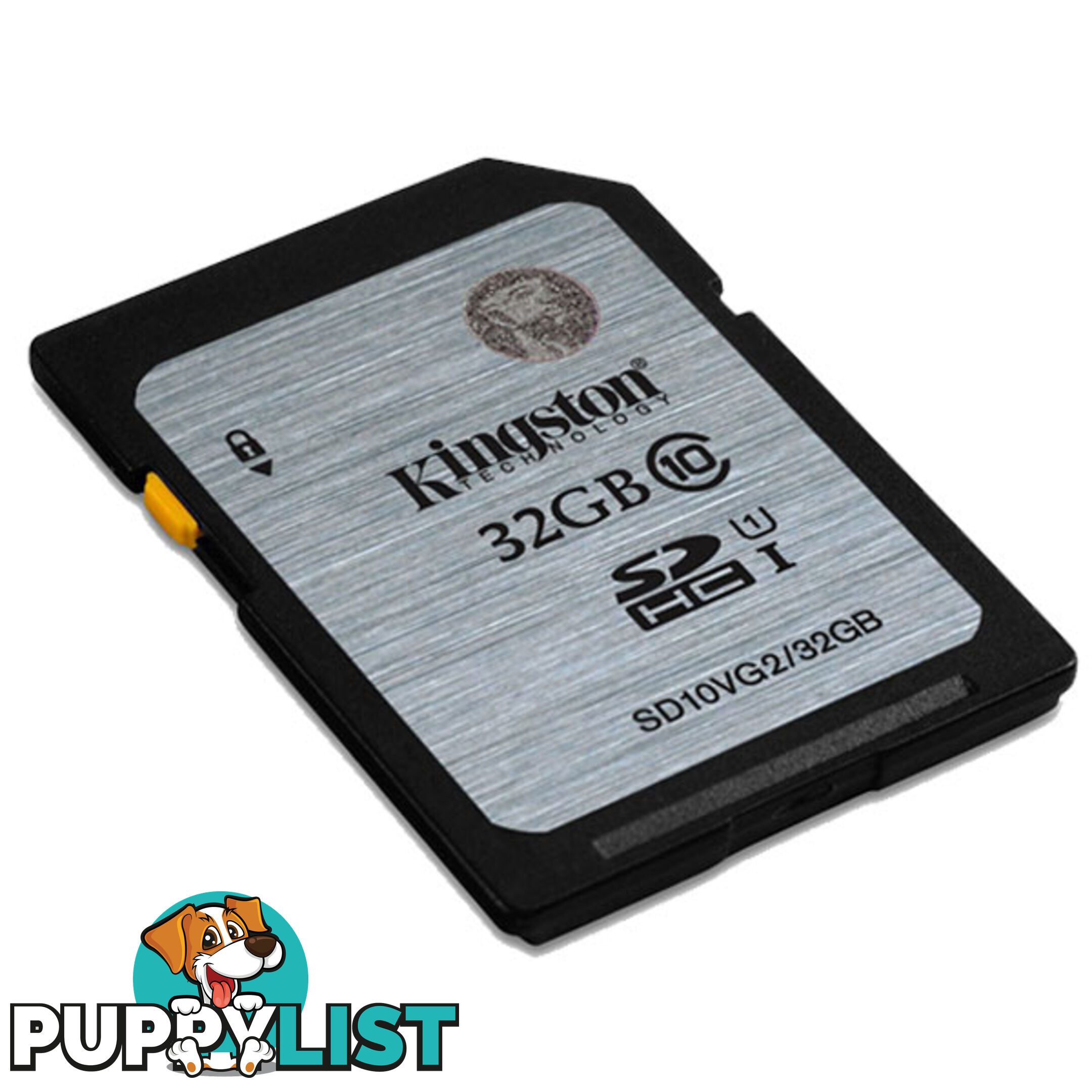 KINGSTON 32GB SDHC Class10 UHS-I 80MB/s Read Flash Card  Retail  (SD10VG2/32GBFR)