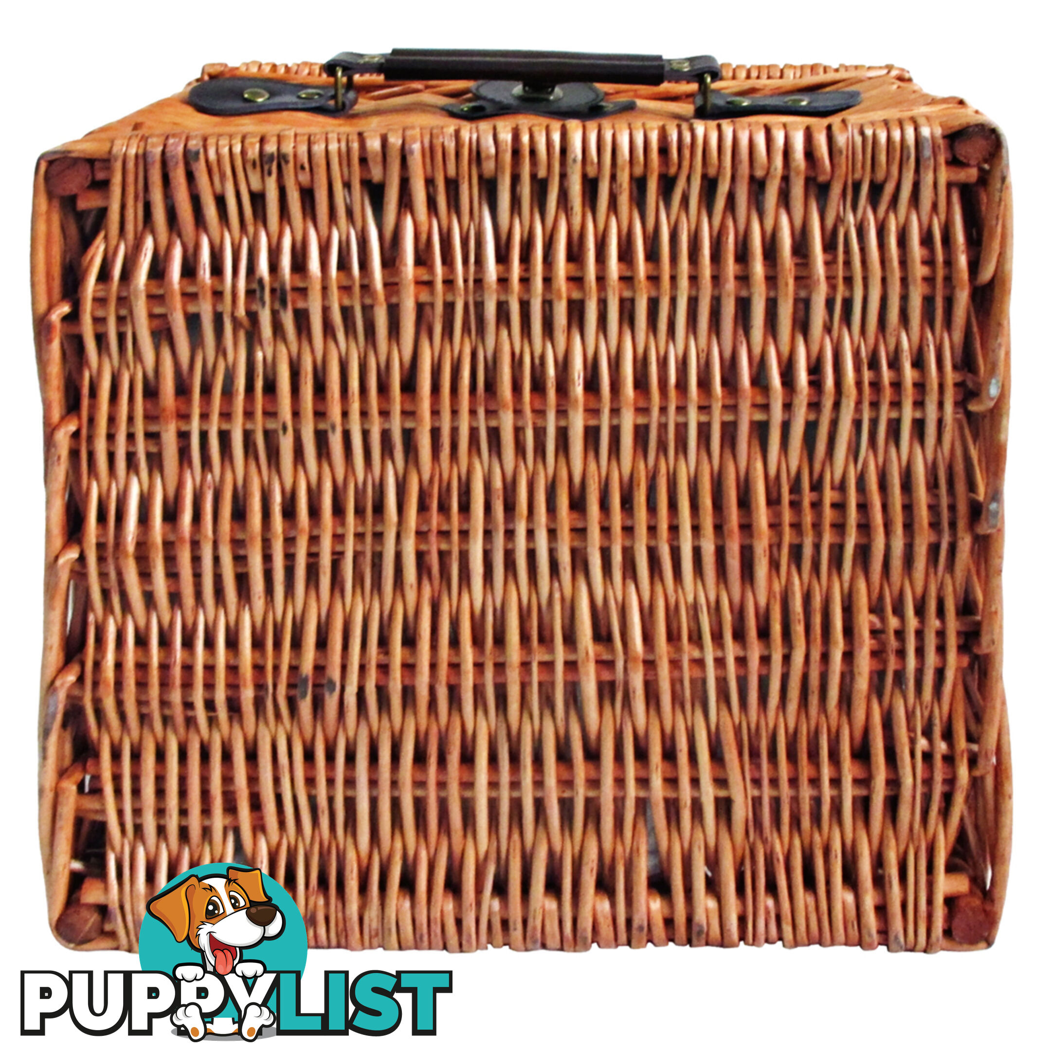 2 Person Picnic Basket Set w/ Cooler Bag Blanket