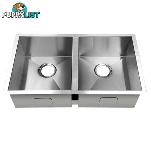 Stainless Steel Kitchen/Laundry Sink w/ Strainer Waste 770 x 450 mm