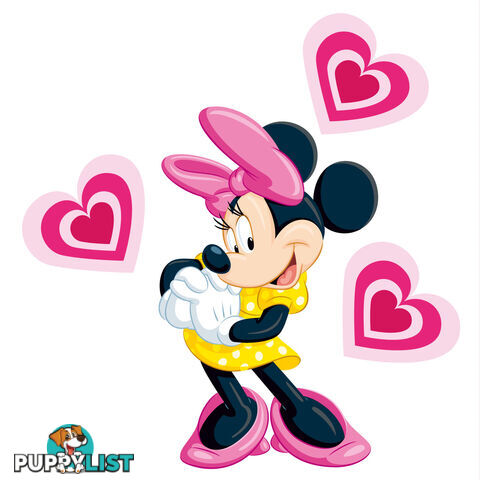 Minnie Mouse Wall Stickers - Totally Movable over and over