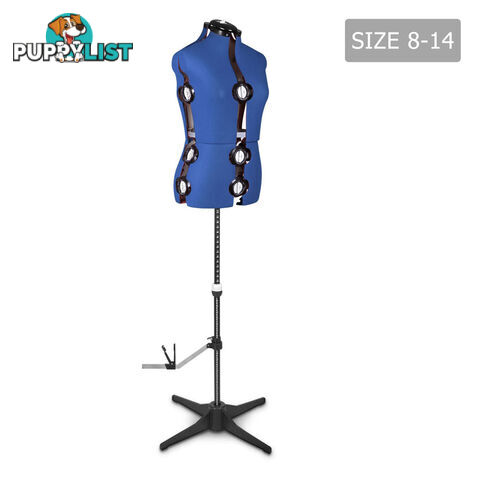 Adjustable Dressmaking Mannequin SZ8-14 - Blue