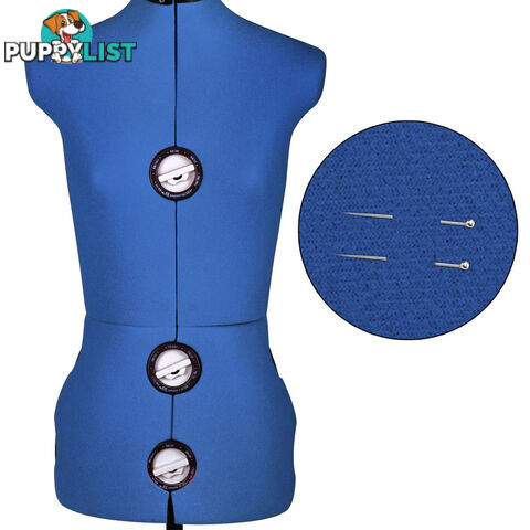 Adjustable Dressmaking Mannequin SZ8-14 - Blue