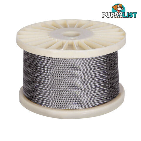 7 x 7 Marine Stainless Steel Wire Rope 100M