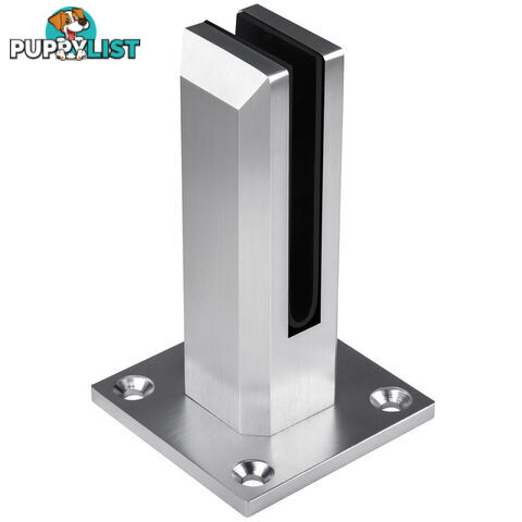 Frameless Glass Aluminium Mount Square