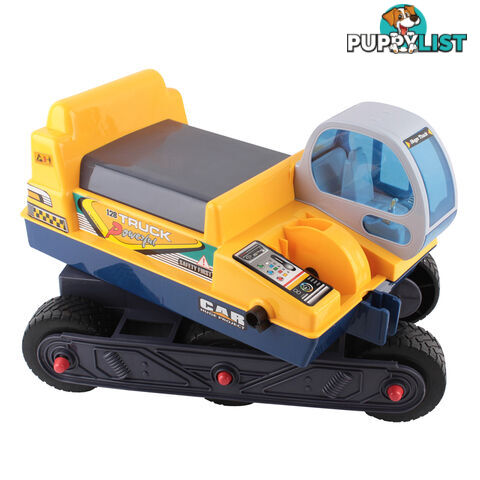 Kids Ride On Excavator Yellow