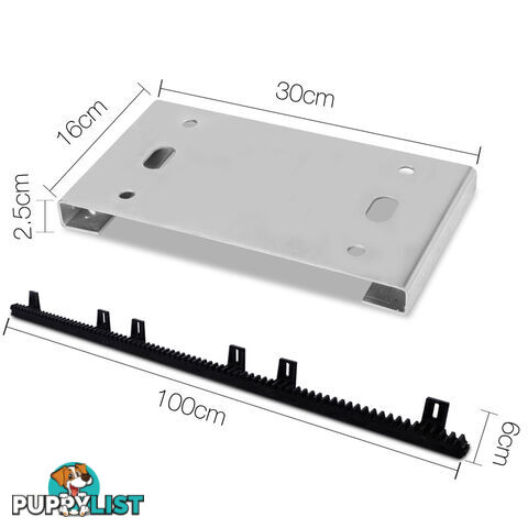 Automatic Sliding Gate Opener with 2 Remote Controls