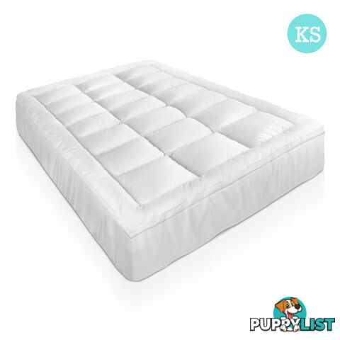 Bamboo Pillowtop Mattress Topper 5cm - King Single