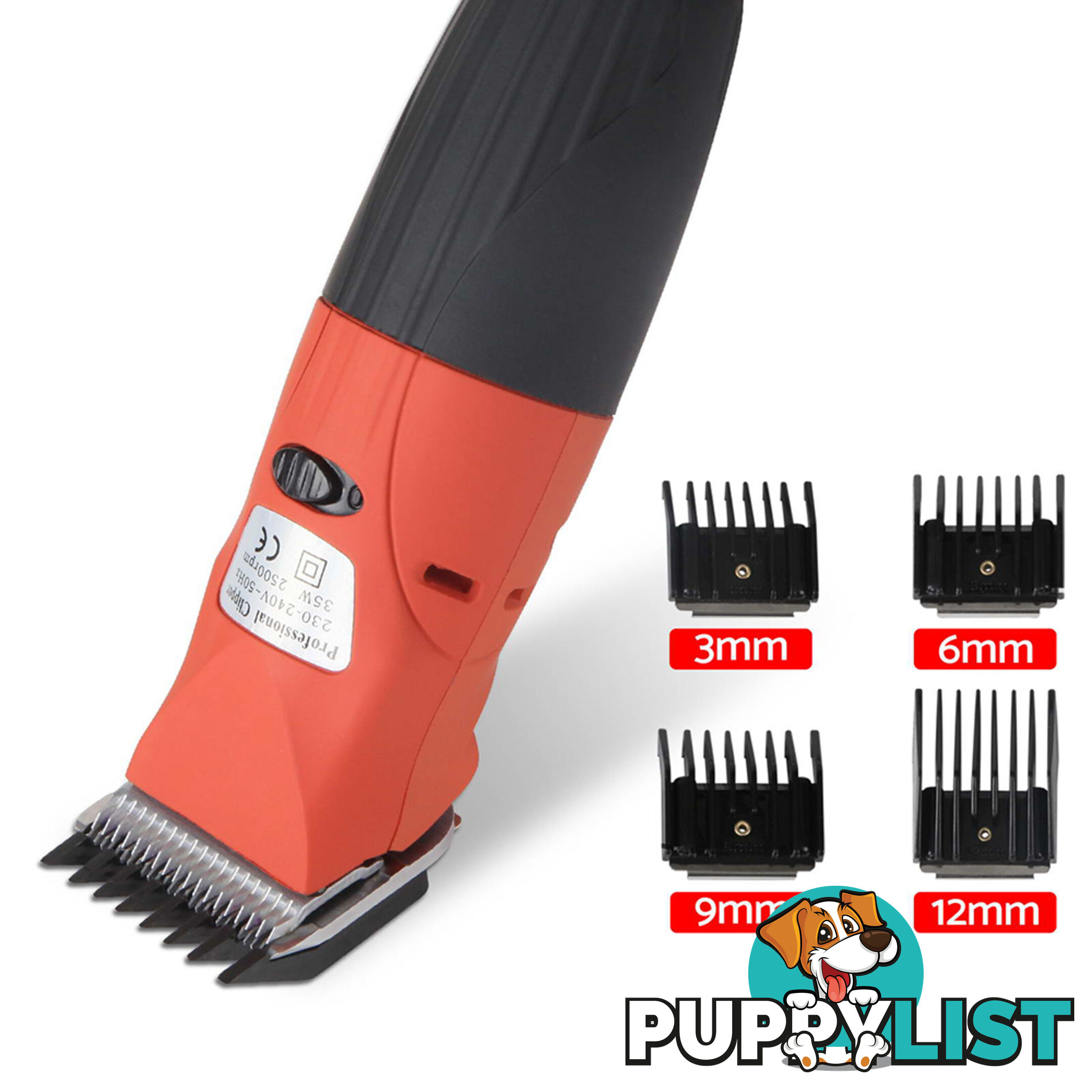 35W Pet Clipper Grooming Kit - Safety Approved Standard