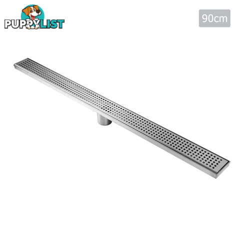 Square Stainless Steel Shower Grate Drain Floor Bathroom 900mm