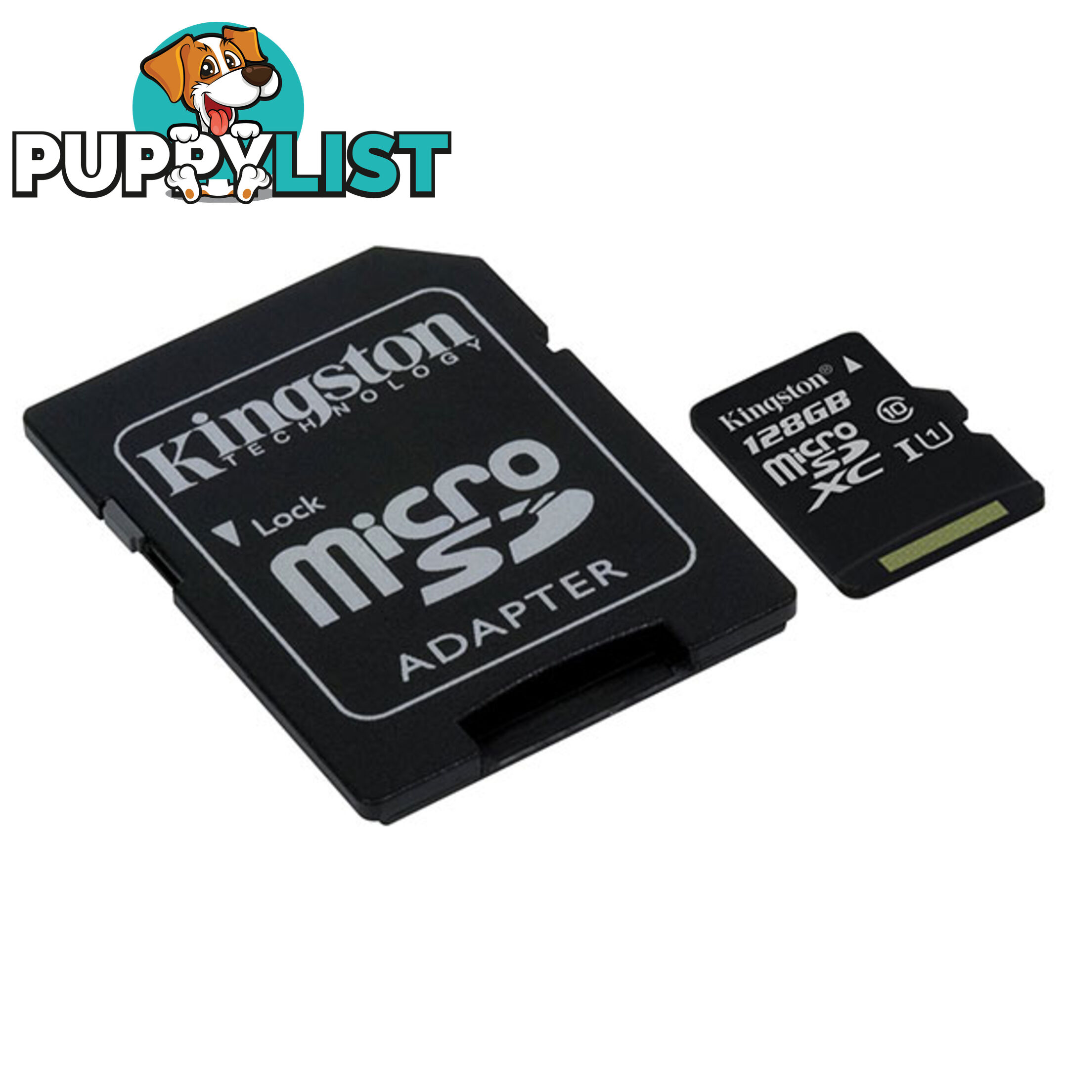 KINGSTON SDC10G2/128GBFR 128GB microSDXC Class 10 UHS-I upto 45MB/s with SD adaptor