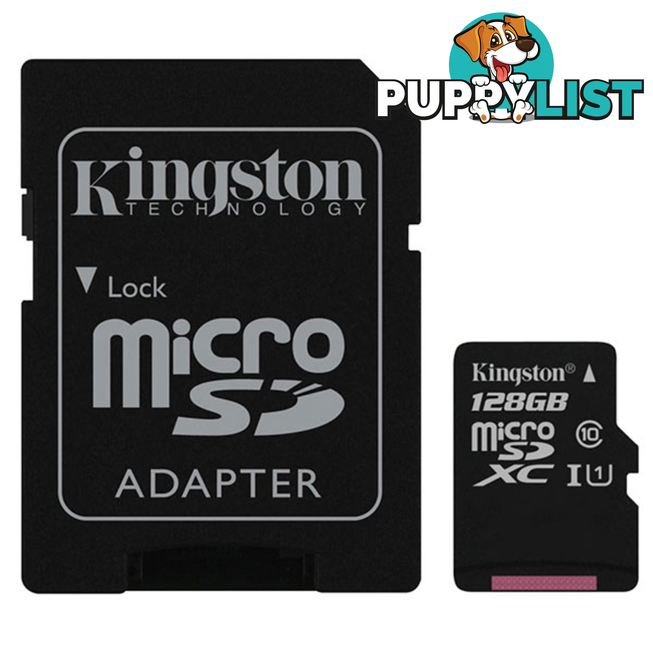 KINGSTON SDC10G2/128GBFR 128GB microSDXC Class 10 UHS-I upto 45MB/s with SD adaptor