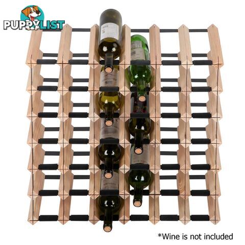 Timber Wine Rack 42 Bottles