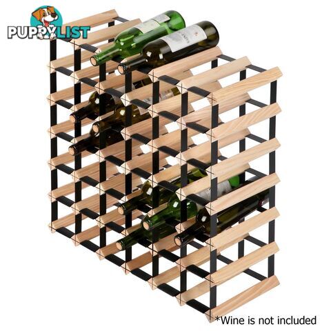 Timber Wine Rack 42 Bottles