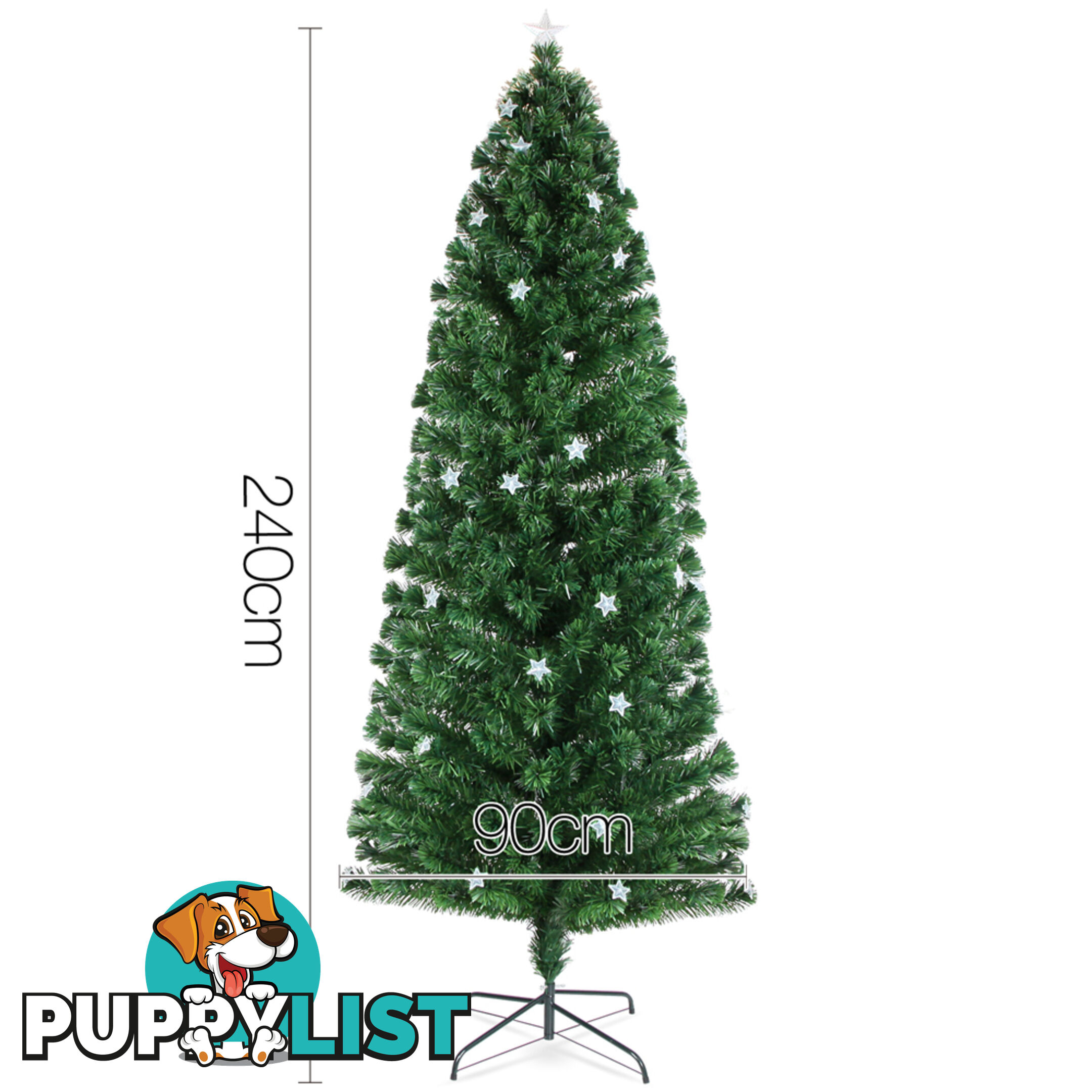 2.4M 320LED Christmas Tree