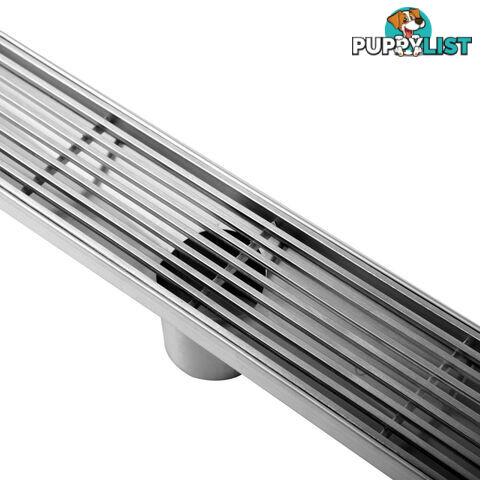 Heelguard Stainless Steel Shower Grate Drain Floor Bathroom 800mm