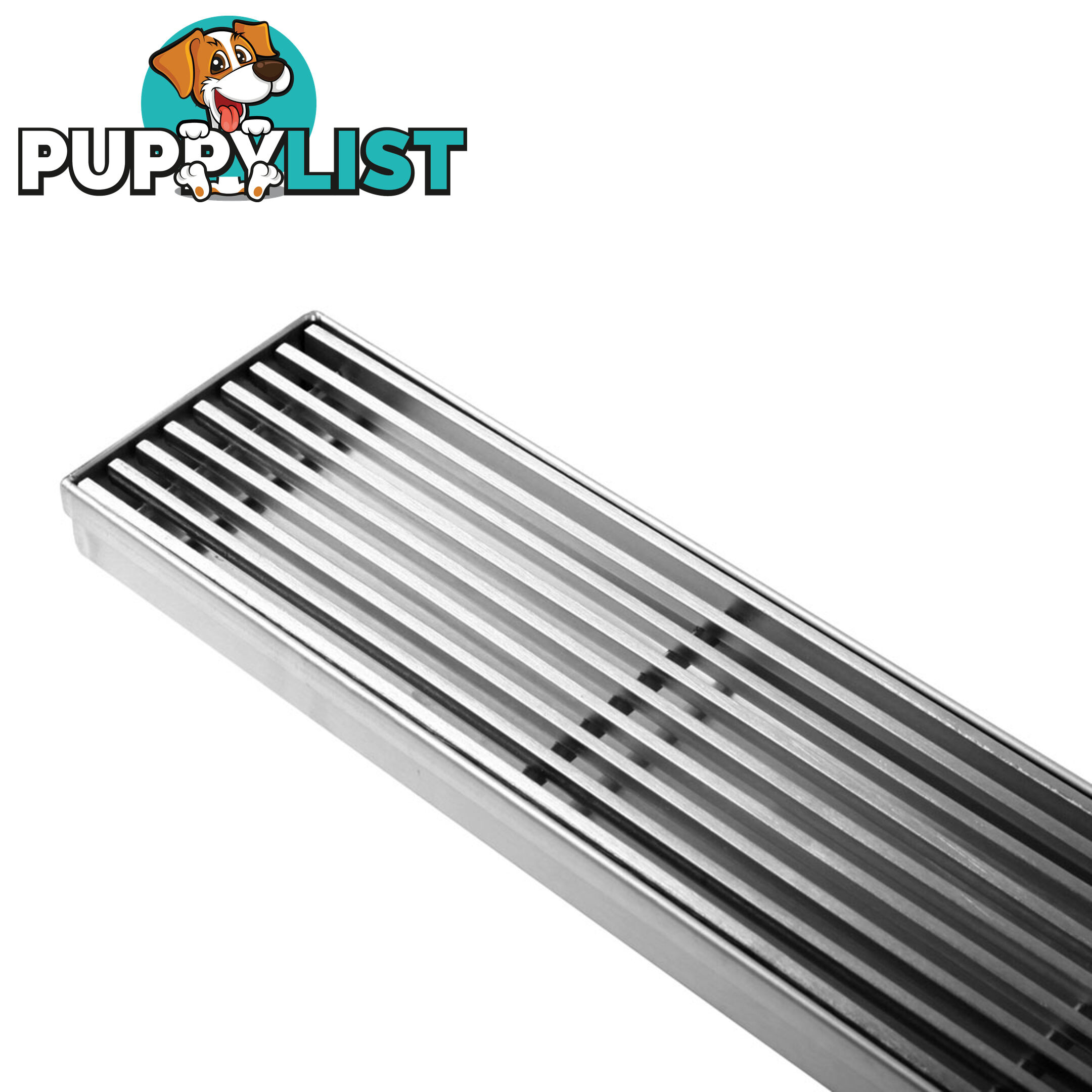 Heelguard Stainless Steel Shower Grate Drain Floor Bathroom 800mm