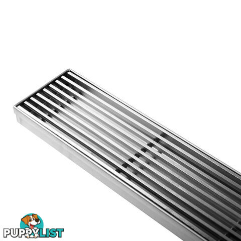 Heelguard Stainless Steel Shower Grate Drain Floor Bathroom 800mm