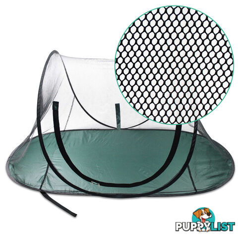 Pet Dog Puppy Cat Exercise Playpen Tent Black