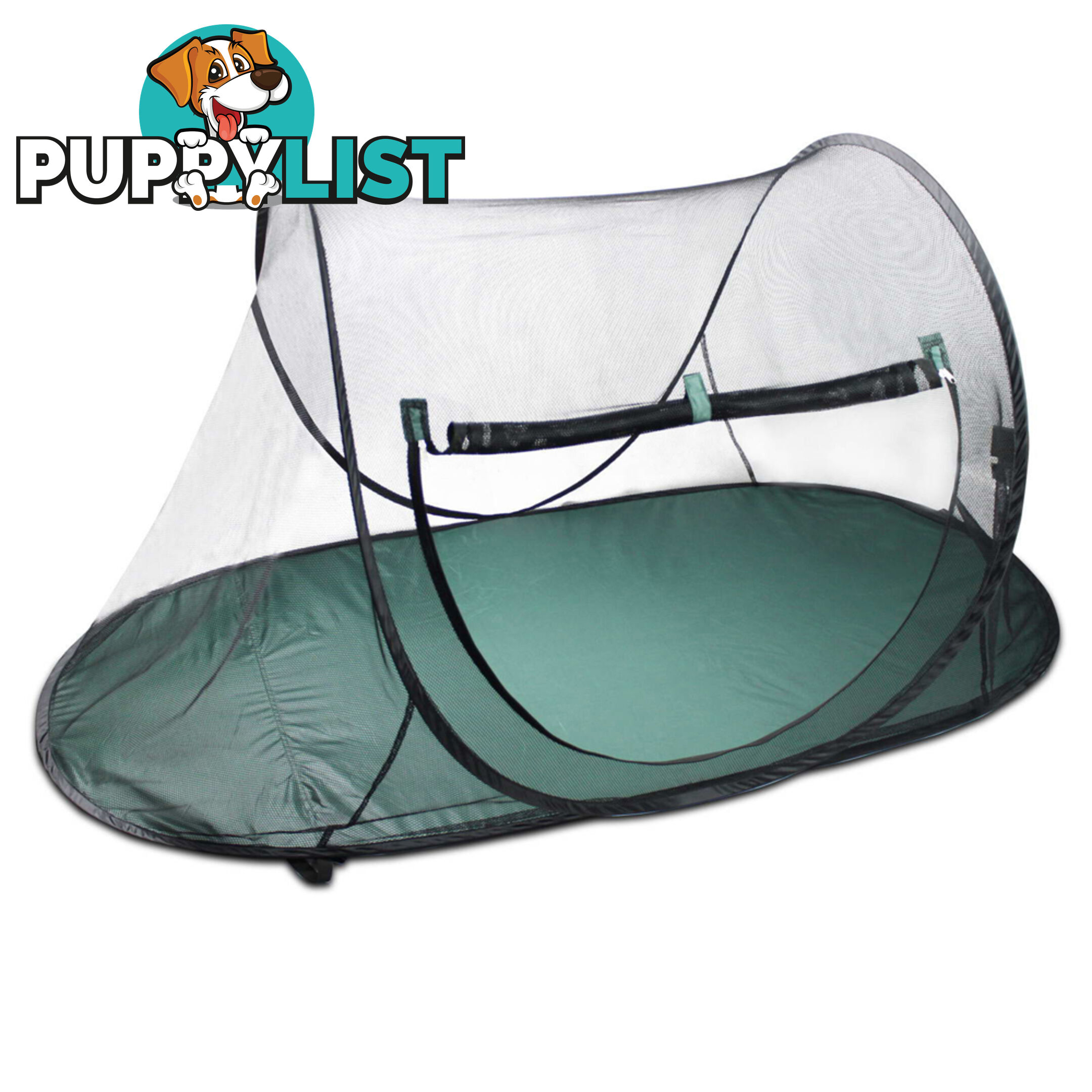 Pet Dog Puppy Cat Exercise Playpen Tent Black