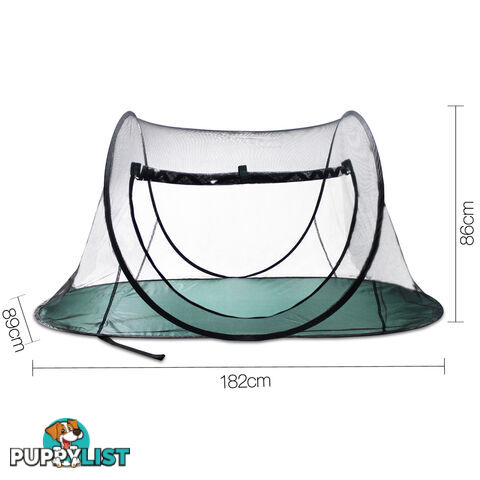 Pet Dog Puppy Cat Exercise Playpen Tent Black