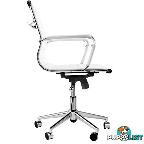 Eames Replica PU Leather Executive Designer Office Chair White