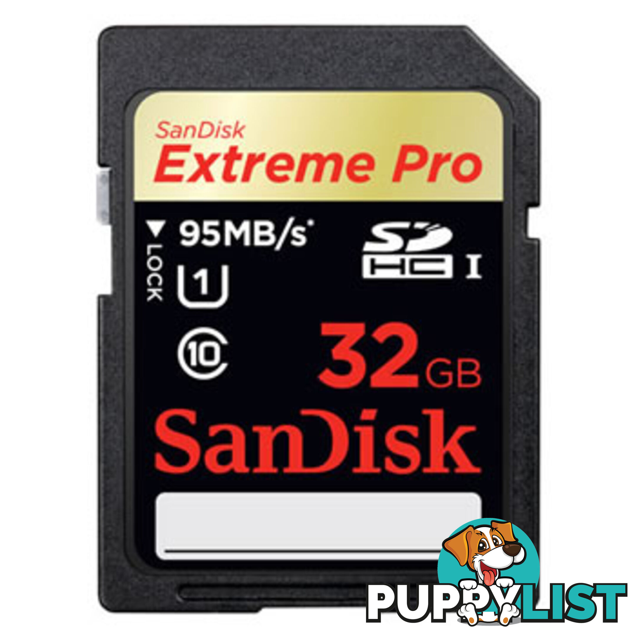 SanDisk Extreme Pro SDHC SDXPA 32GB UHS-I Memory Card 95MB/s