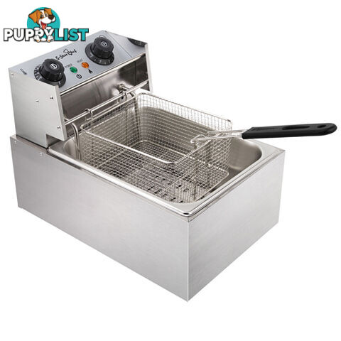 5 Star Chef Deep Fryer w/ Single Basket