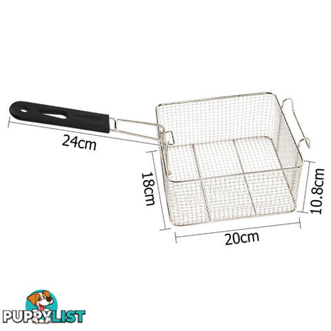 5 Star Chef Deep Fryer w/ Single Basket