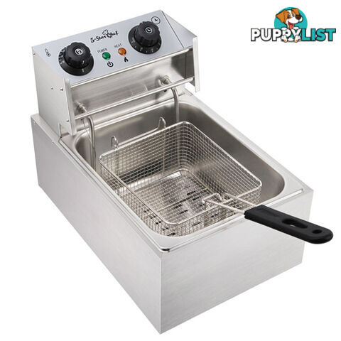 5 Star Chef Deep Fryer w/ Single Basket