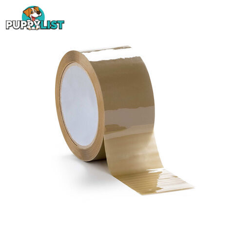 108 Rolls Packing Tape - 48mm x 75m - Brown