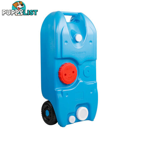 40L Portable Wheel Water Tank Blue