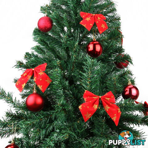 Christmas Tree w/ Ornament 210cm Green