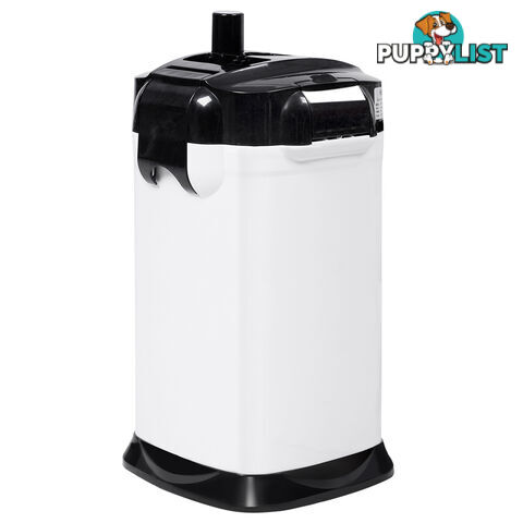 Aquarium Fish Tank External Canister Filter 1200LPH White