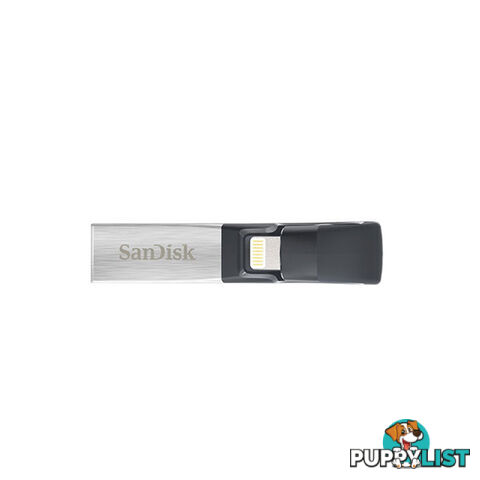 SANDISK IXPAND FLASH DRIVE SDIX30N 16GB GREY IOS USB 3.0  (SDIX30N-016G)