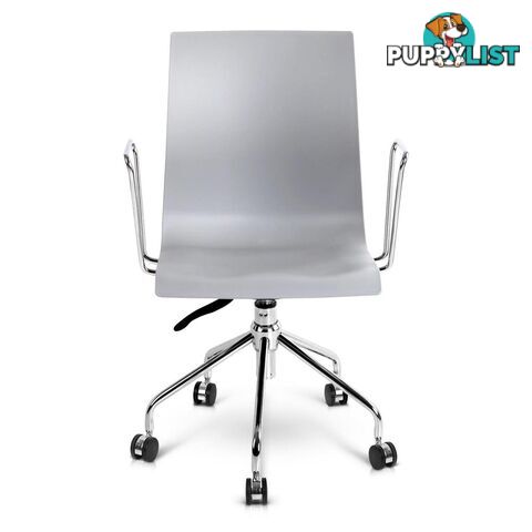 Modern Office Chair with Armrests Grey