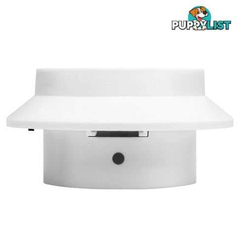 Set of 8 Solar Gutter Light - White