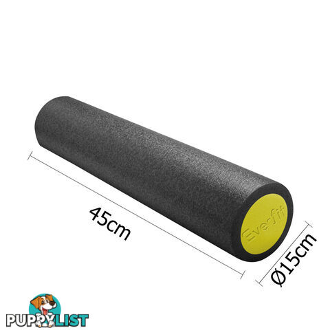 Foam Roller 45 x 15cm Black