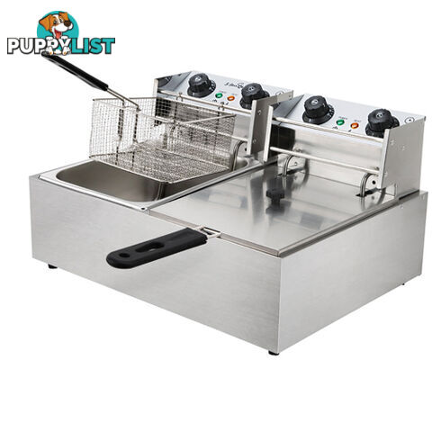 5 Star Chef Deep Fryer w/ Twin Basket