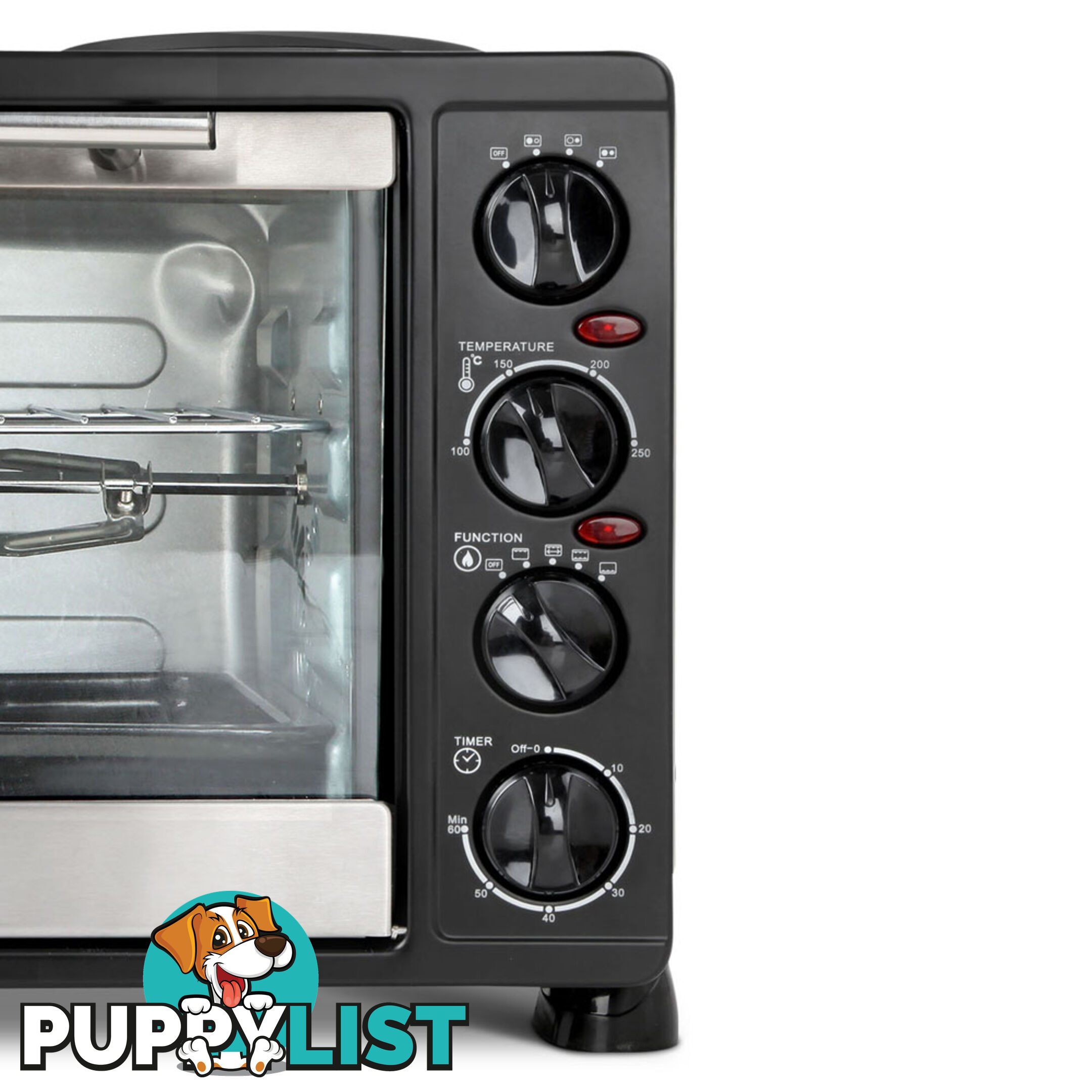 34L Benchtop Convection Oven with Twin Hot Plate