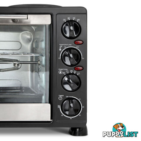 34L Benchtop Convection Oven with Twin Hot Plate