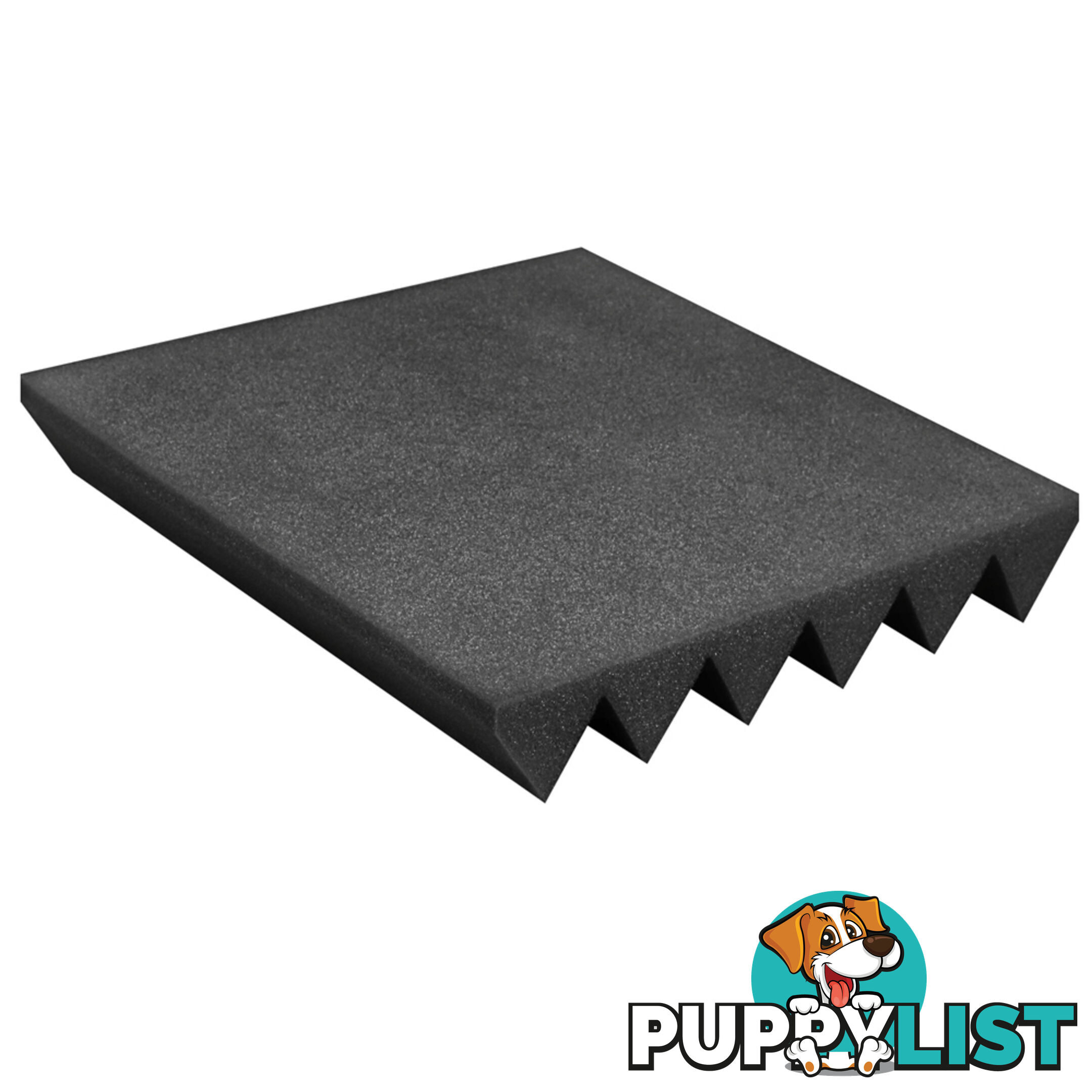 Set of 20 Studio Wedge Acoustic Foam Charcoal 30 x 30cm