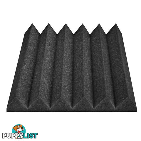 Set of 20 Studio Wedge Acoustic Foam Charcoal 30 x 30cm